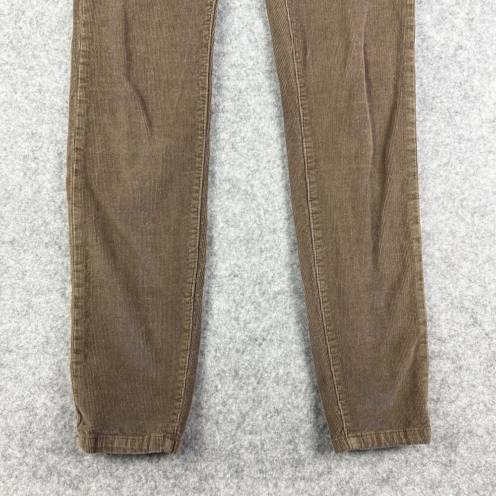 BDG UO Urban Outfitters Corduroy Pants Womens 27 Brown Mid Rise Cigarette Ankle* - Picture 3 of 16